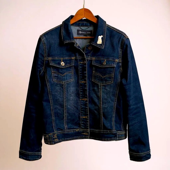 Reitmans Jackets & Blazers - Denim Jacket With Bunny *oversized